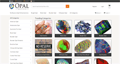 Desktop Screenshot of opalauctions.com